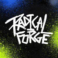 The logo for 'Radical Forge'.