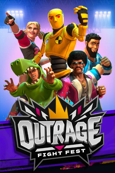 Cover art for the game 'Outrage'.